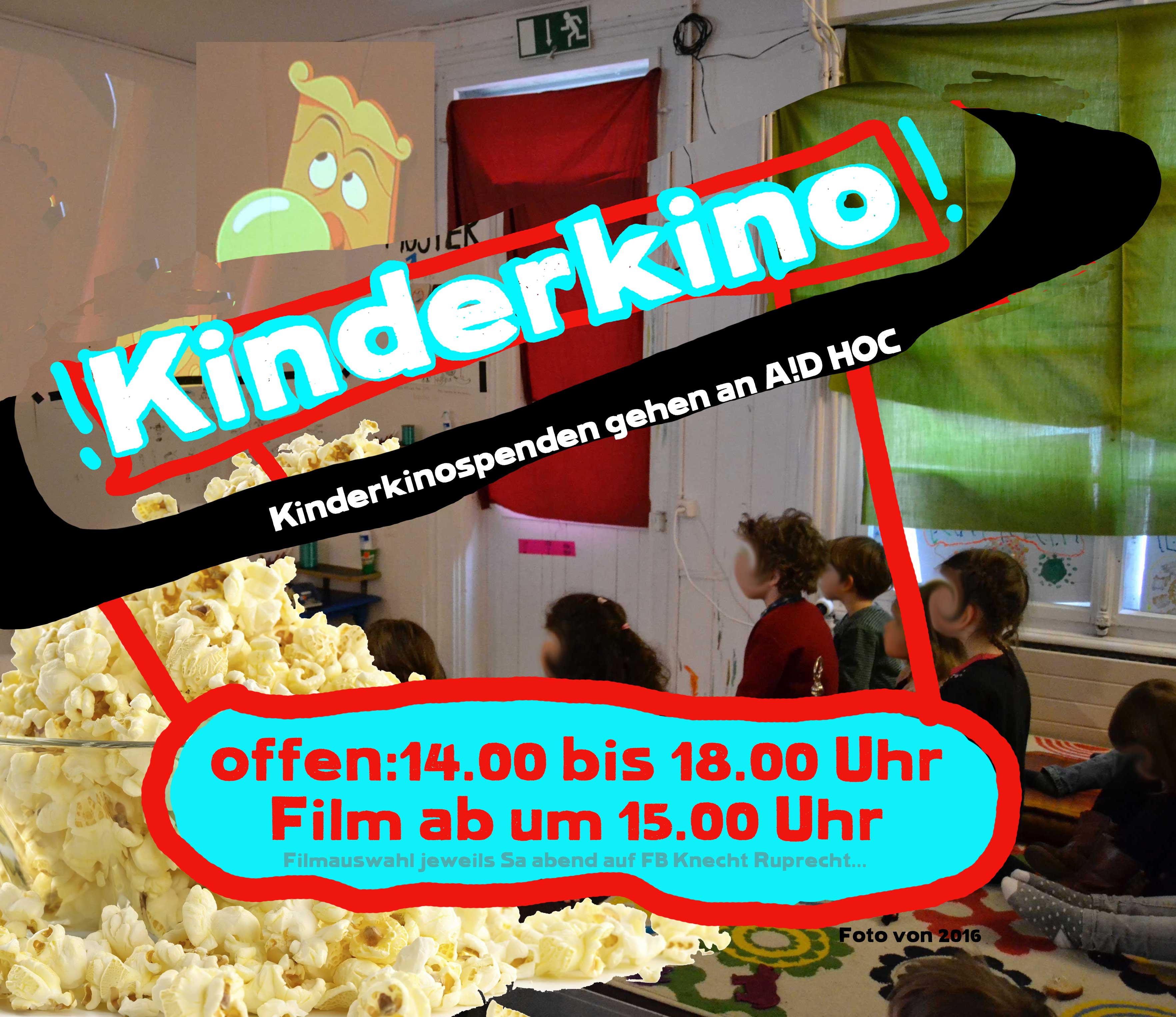 Kinderkino ab 15:00 Kinderkino